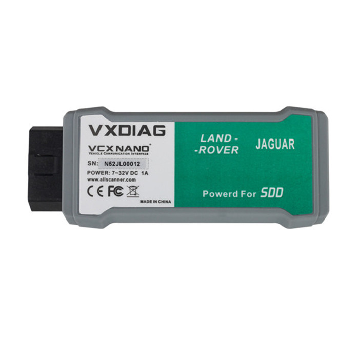 vcx for landrover and jaguar diagnostic