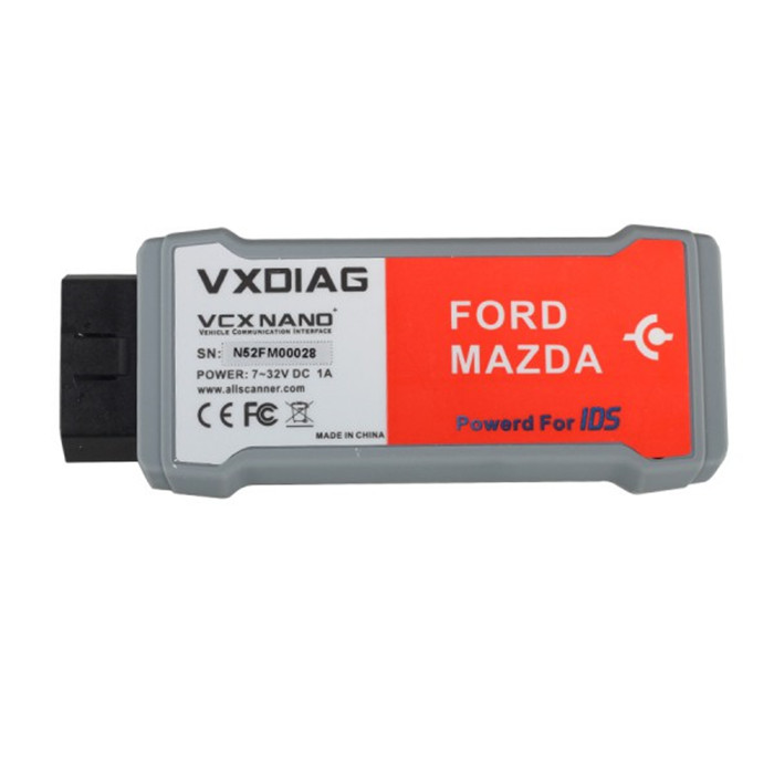 vxdiag vcx nano for ford mazda 2 in 1